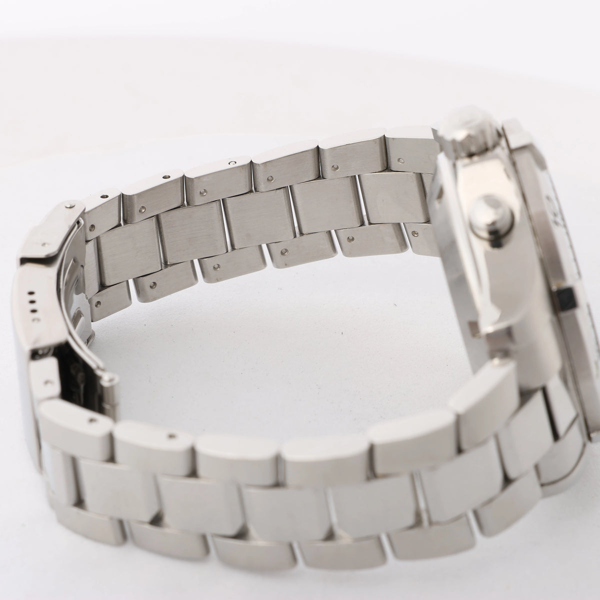 Reloj TAG Heuer Carrera Calibre 7 Twin time WAR2011.BA0723 WEC0228 SS AT con esfera plateada