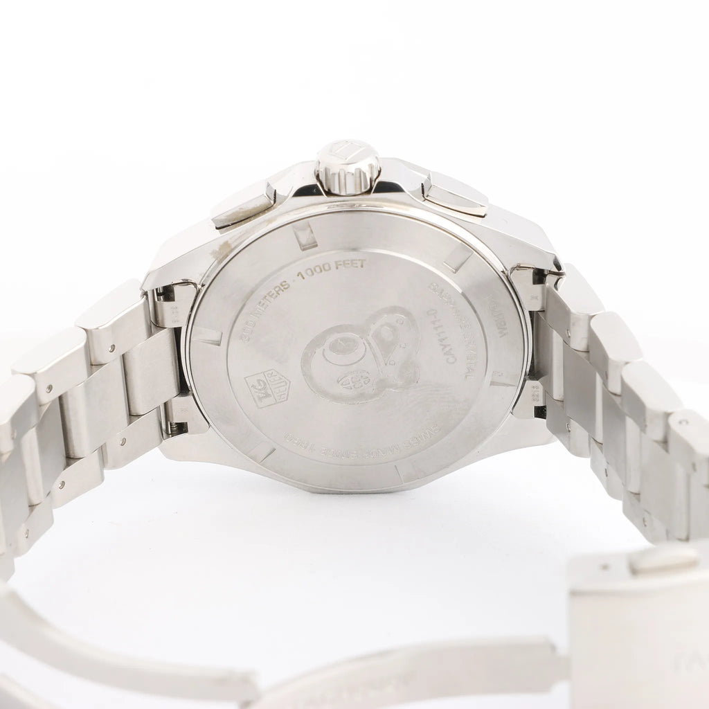 TAG Heuer Aquaracer CAY1111.BA0927 WBH7951 SS QZ Watch with Beige Dial