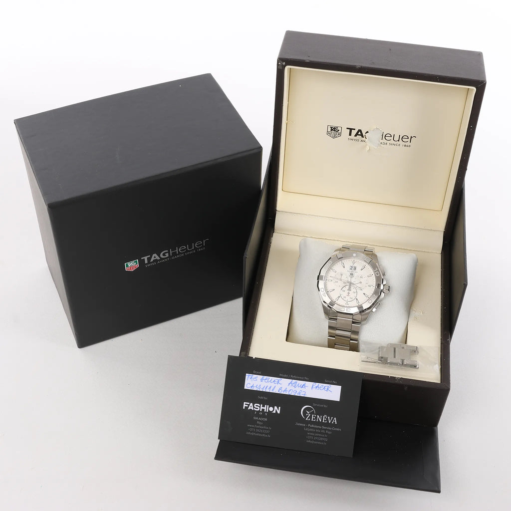 TAG Heuer Aquaracer CAY1111.BA0927 WBH7951 SS QZ Watch with Beige Dial