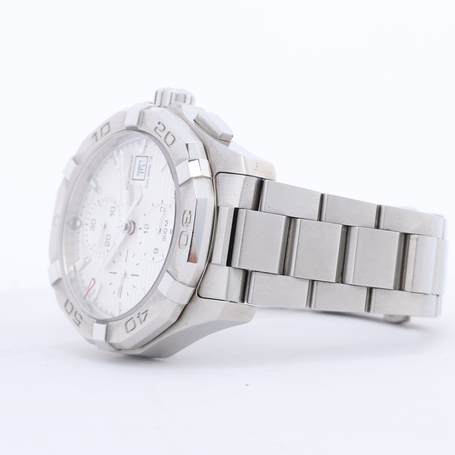 Montre TAG Heuer Aqua Racer CAY2111-2 RTQ2215 SS AT à cadran argenté