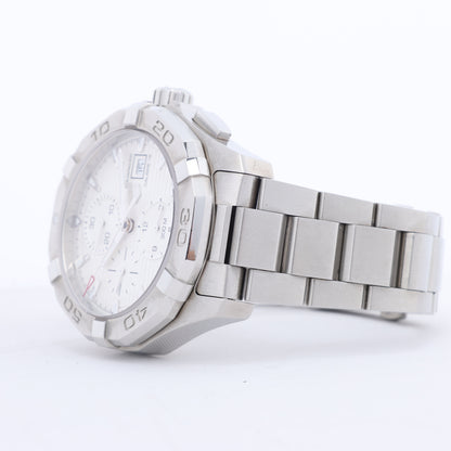Montre TAG Heuer Aqua Racer CAY2111-2 RTQ2215 SS AT à cadran argenté