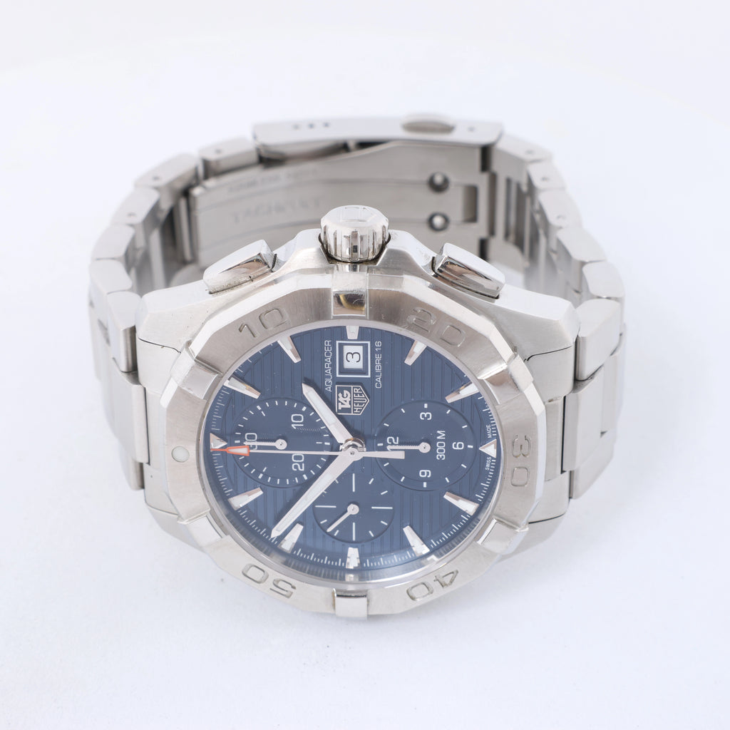 TAG Heuer Aquaracer CAY2112.BA0927 RTK3504 SS AT Blue Dial Watch