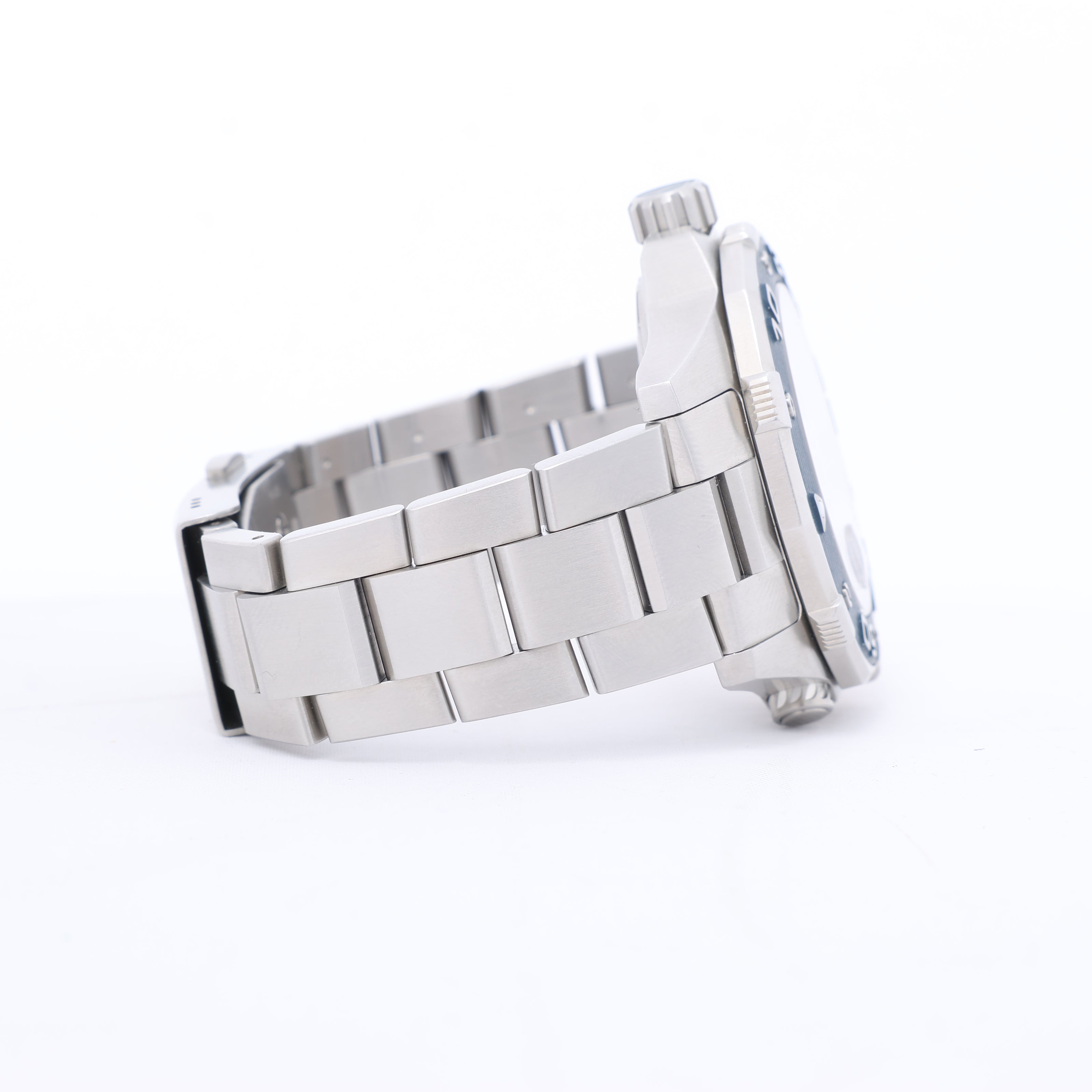 TAG Heuer Aquaracer Caliber 5 WAJ2112 RPN2528 SS AT Blue-Face Watch