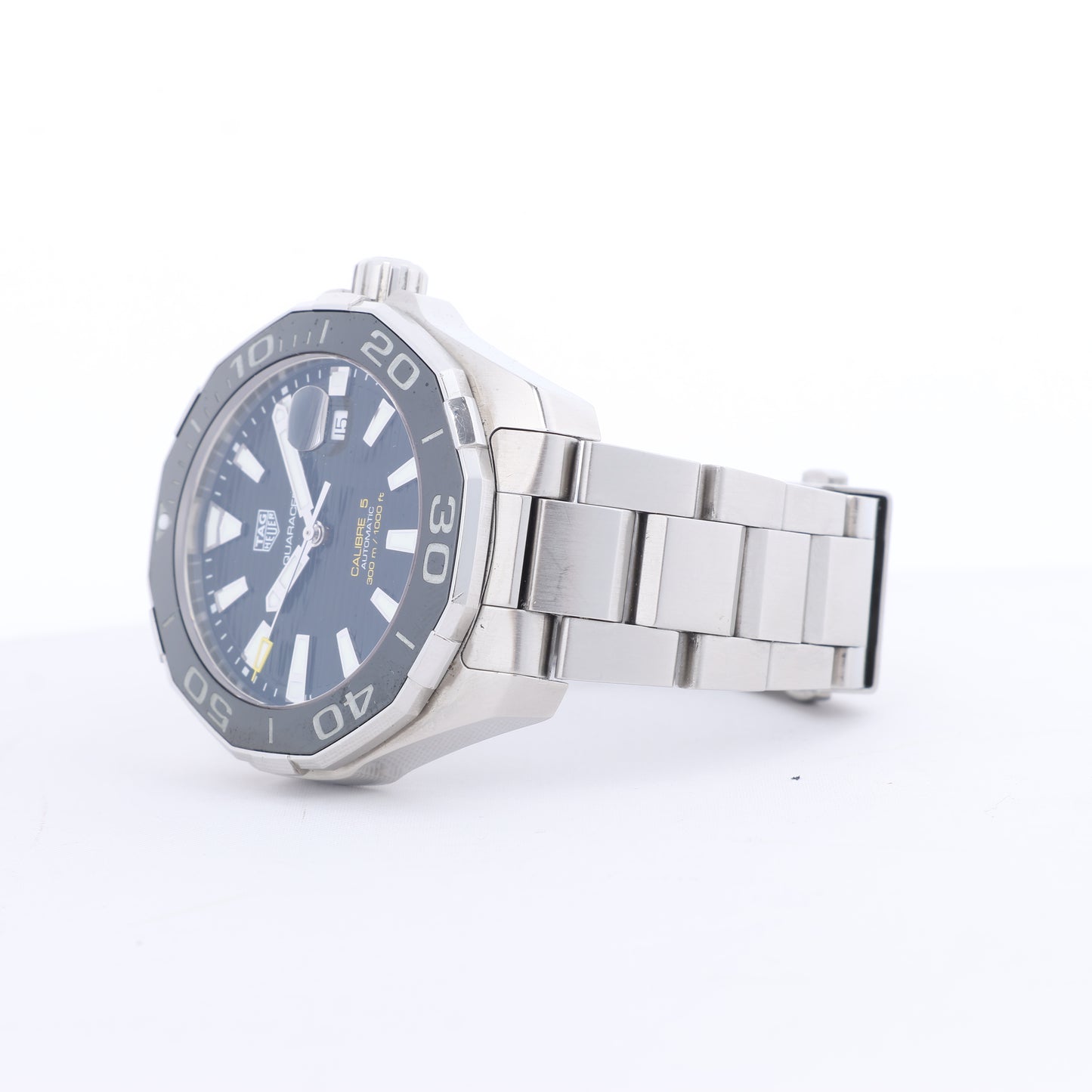 TAG Heuer Aqua Racer WAY201A.BA0927 RHS4930 SS AT Black Dial Watch