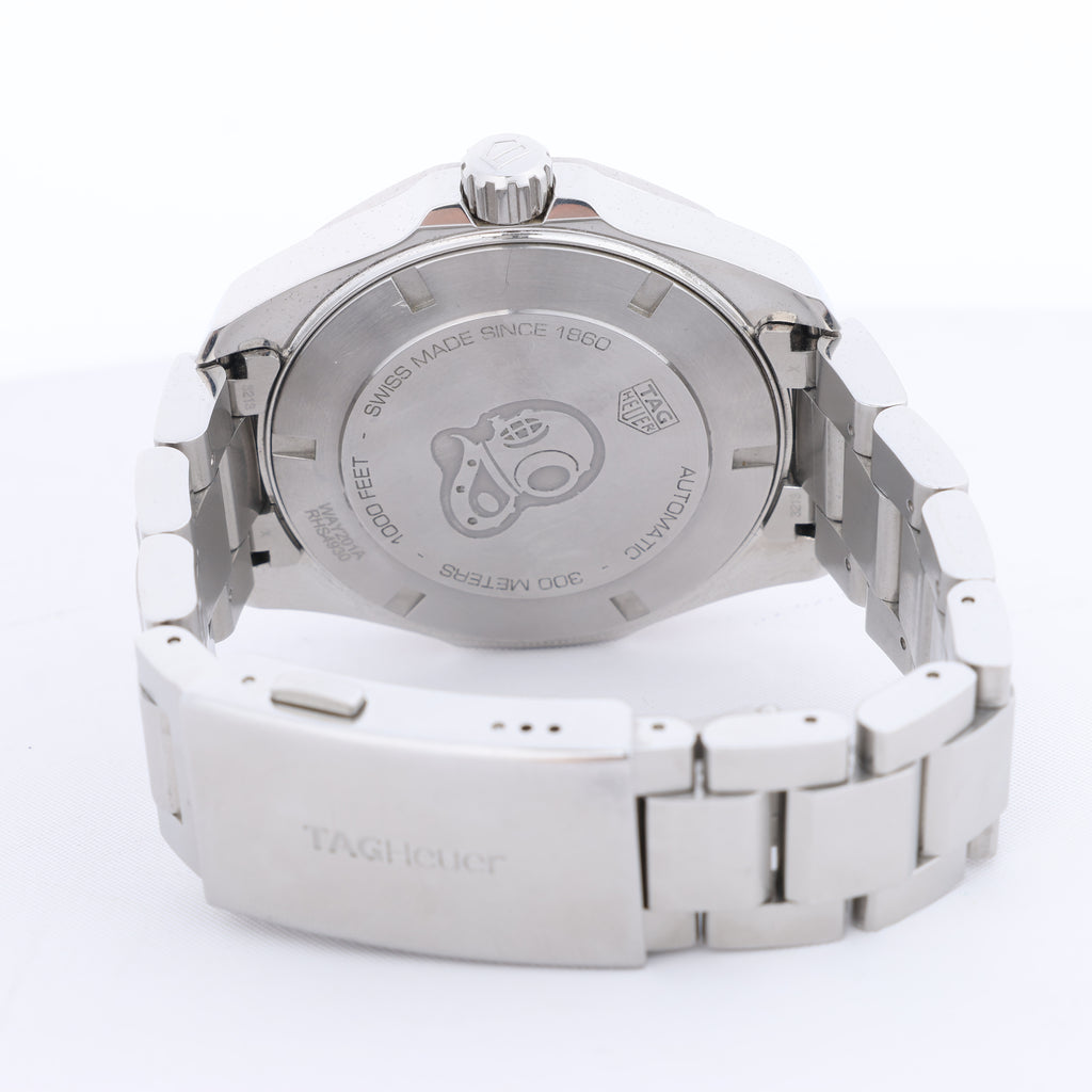 TAG Heuer Aquaracer WAY201A.BA0927 RHS4930 SS AT Black Dial Watch