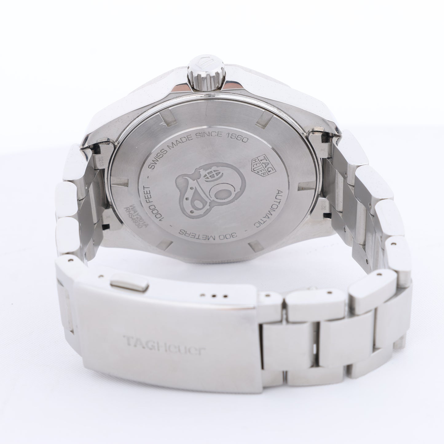 TAG Heuer Aqua Racer WAY201A.BA0927 RHS4930 SS AT Black Dial Watch