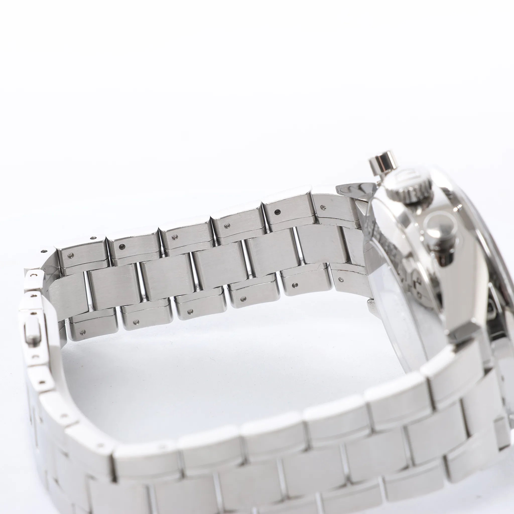 TAG Heuer Carrera CV2010 GL7734 SS AT Watch with Black Dial