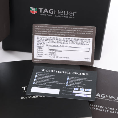 Montre Carrera CALIBRE HEUER 01 CAR2A1Z.FT6044 WBD6279 SS SS &amp; Rubber AT cadran squelette