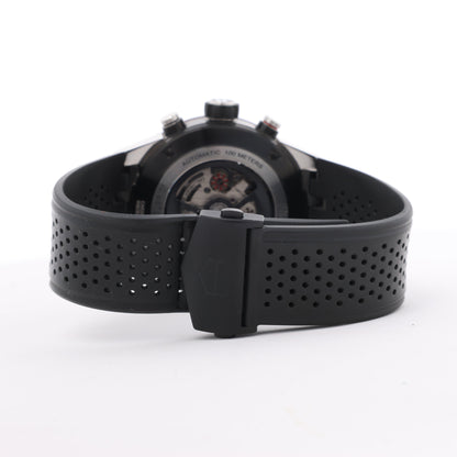 Montre Carrera CALIBRE HEUER 01 CAR2A1Z.FT6044 WBD6279 SS SS &amp; Rubber AT cadran squelette