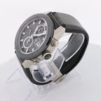 TAG Heuer Carrera Calibre HEUER 01 WZH6827 CAR201W-0 SS & Leather AT Gray-Face