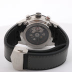 TAG Heuer Carrera Calibre HEUER 01 WZH6827 CAR201W-0 SS & Leather AT Gray-Face
