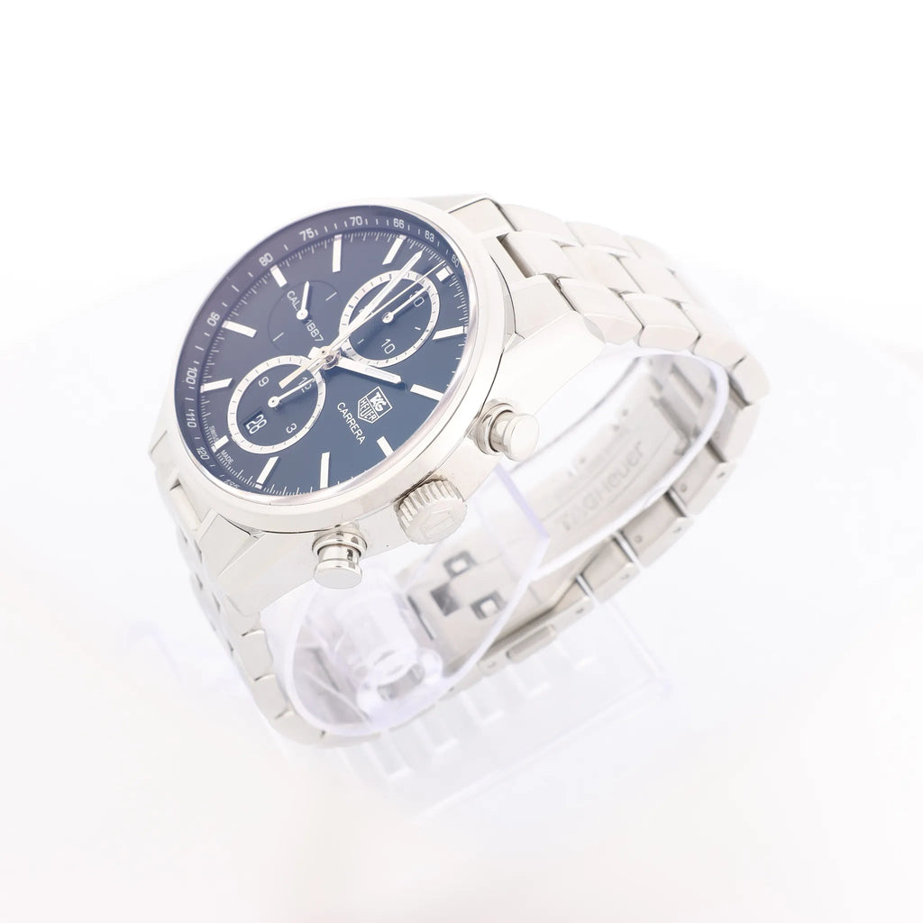 TAG Heuer Carrera CAR2110-4 RUA1917 SS AT Watch with Black Dial