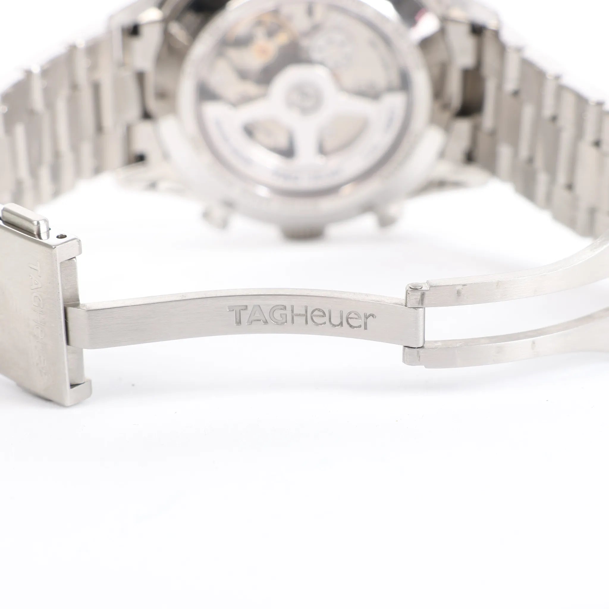 TAG Heuer Carrera CAR2110-4 RUA1917 SS AT Watch with Black Dial