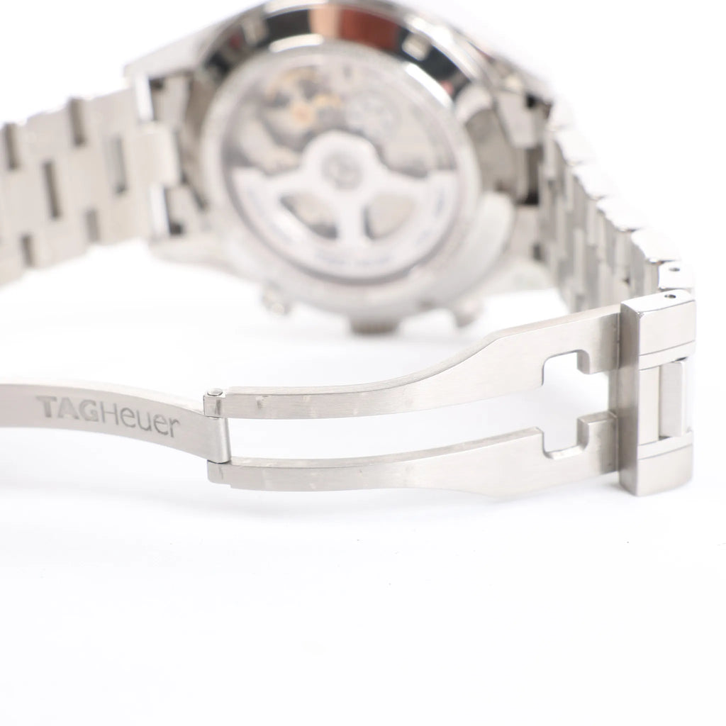 TAG Heuer Carrera CAR2110-4 RUA1917 SS AT Watch with Black Dial