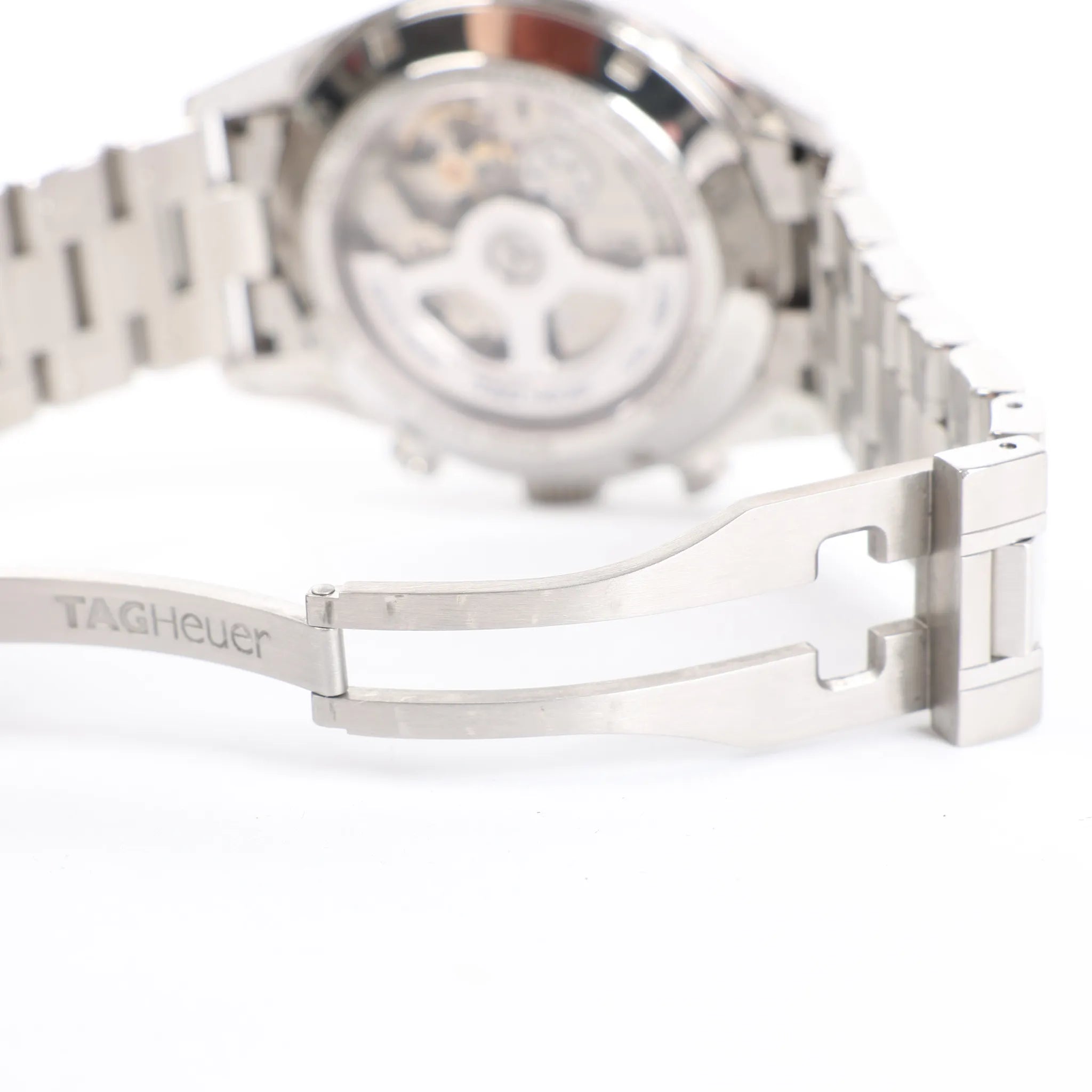 TAG Heuer Carrera CAR2110-4 RUA1917 SS AT Watch with Black Dial