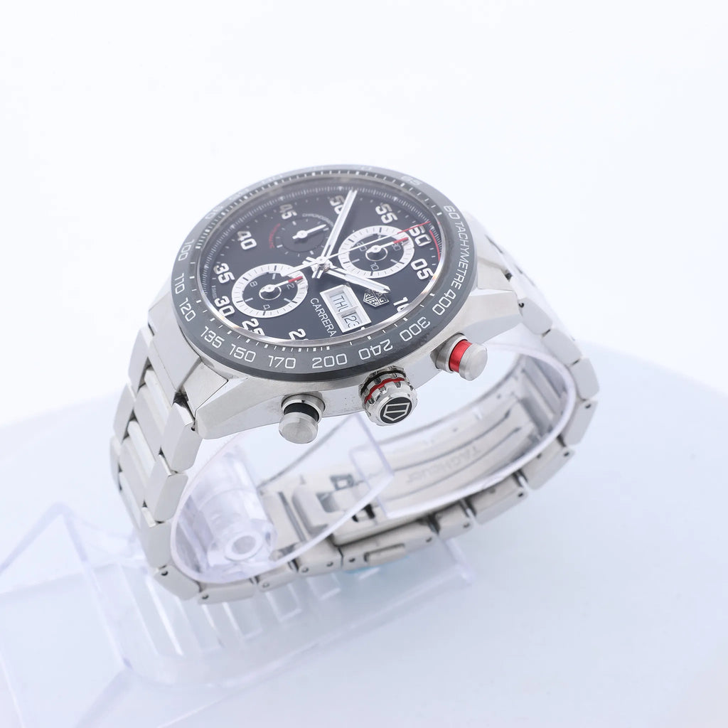 TAG Heuer Carrera CBN2A1AA.BA0643 BRL5610 SS AT Watch with Black Dial