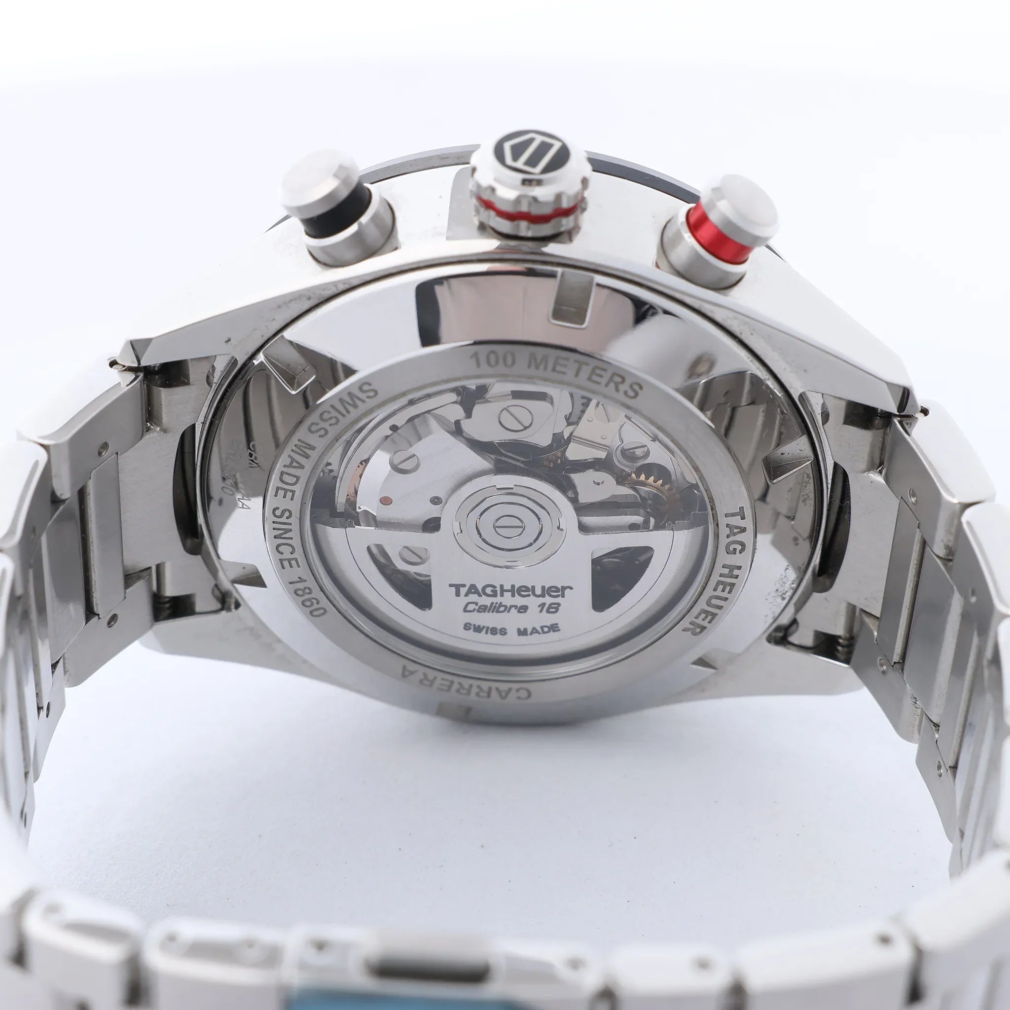 TAG Heuer Carrera CBN2A1AA.BA0643 BRL5610 SS AT Watch with Black Dial