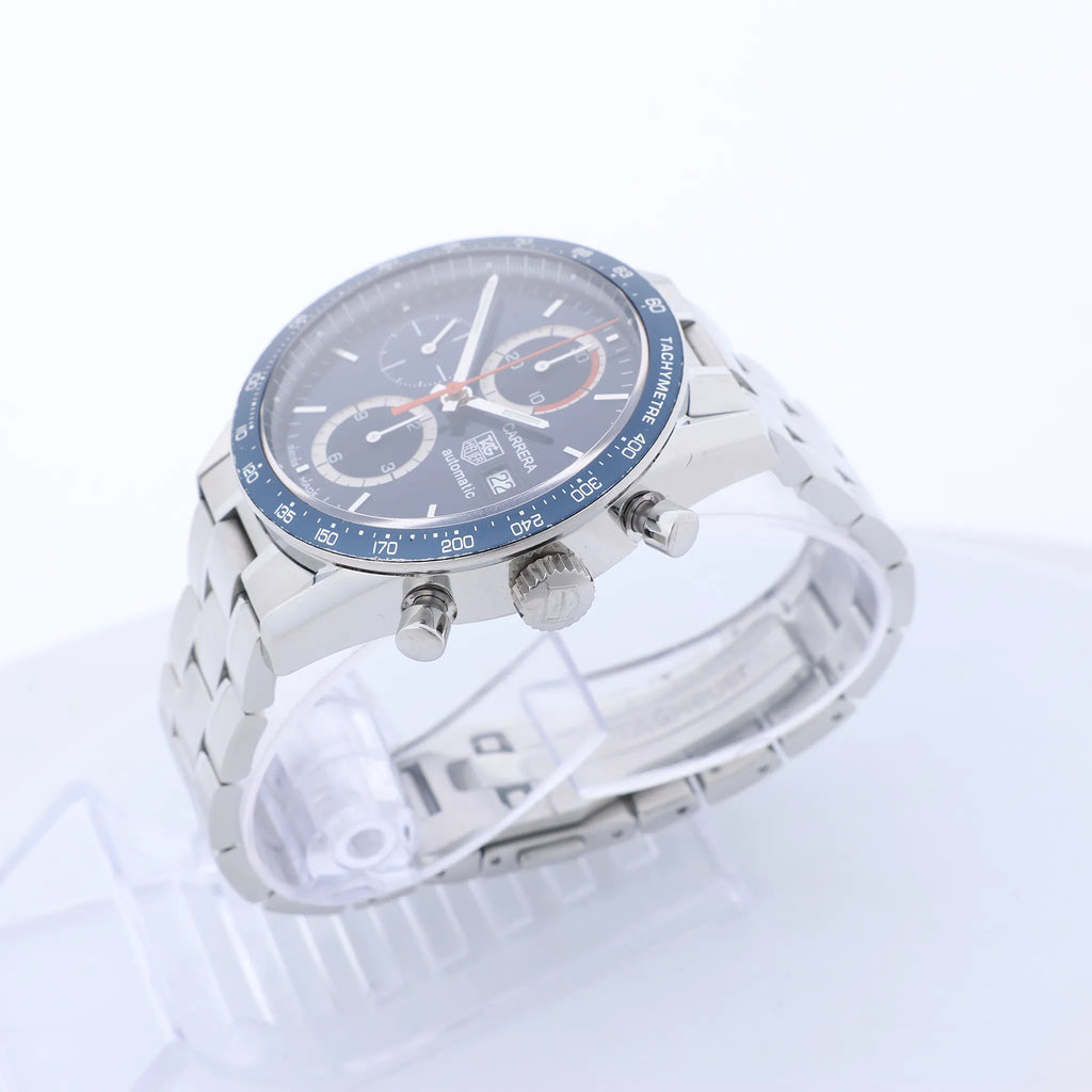 TAG Heuer Carrera CV2015.BA0786 VF3969 SS AT Watch with Blue Dial
