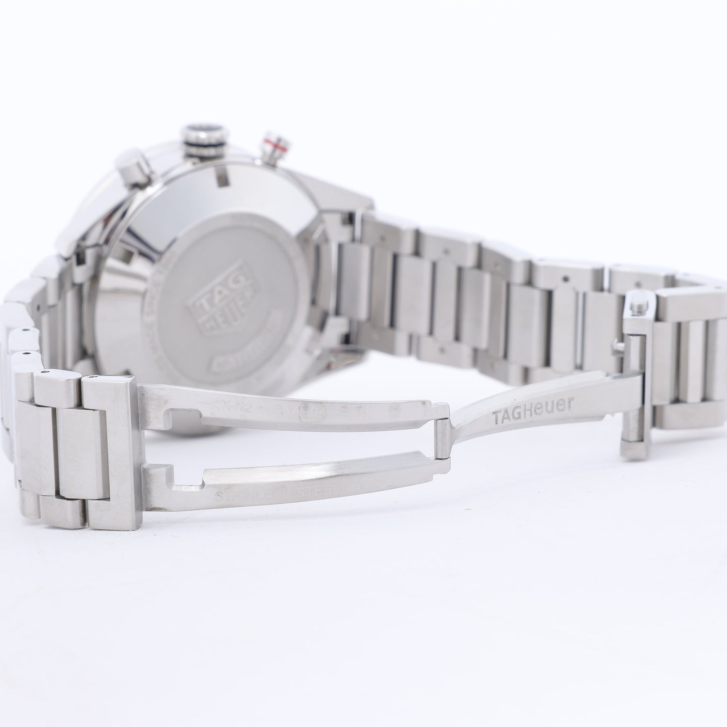 TAG Heuer Carrera CV201AR.BA0715 WAC2249 SS AT Uhr mit blauem Zifferblatt