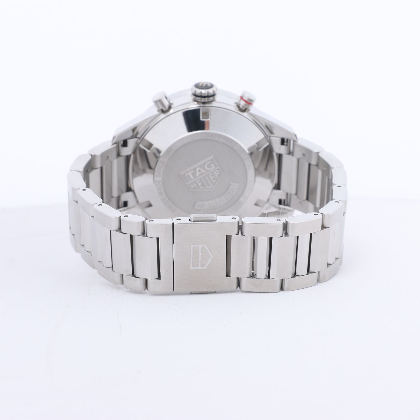TAG Heuer Carrera CV201AR.BA0715 WAC2249 SS AT Blue-Face Watch