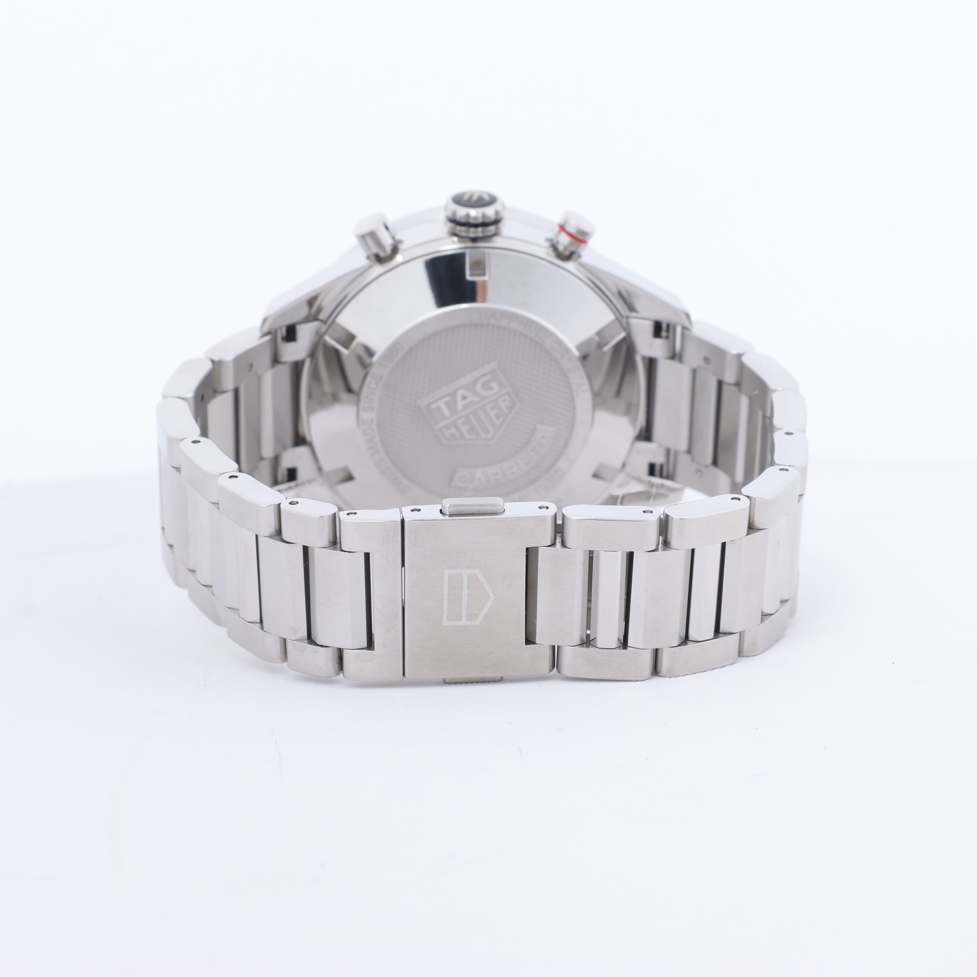 TAG Heuer Carrera CV201AR.BA0715 WAC2249 SS AT Blue-Face Watch