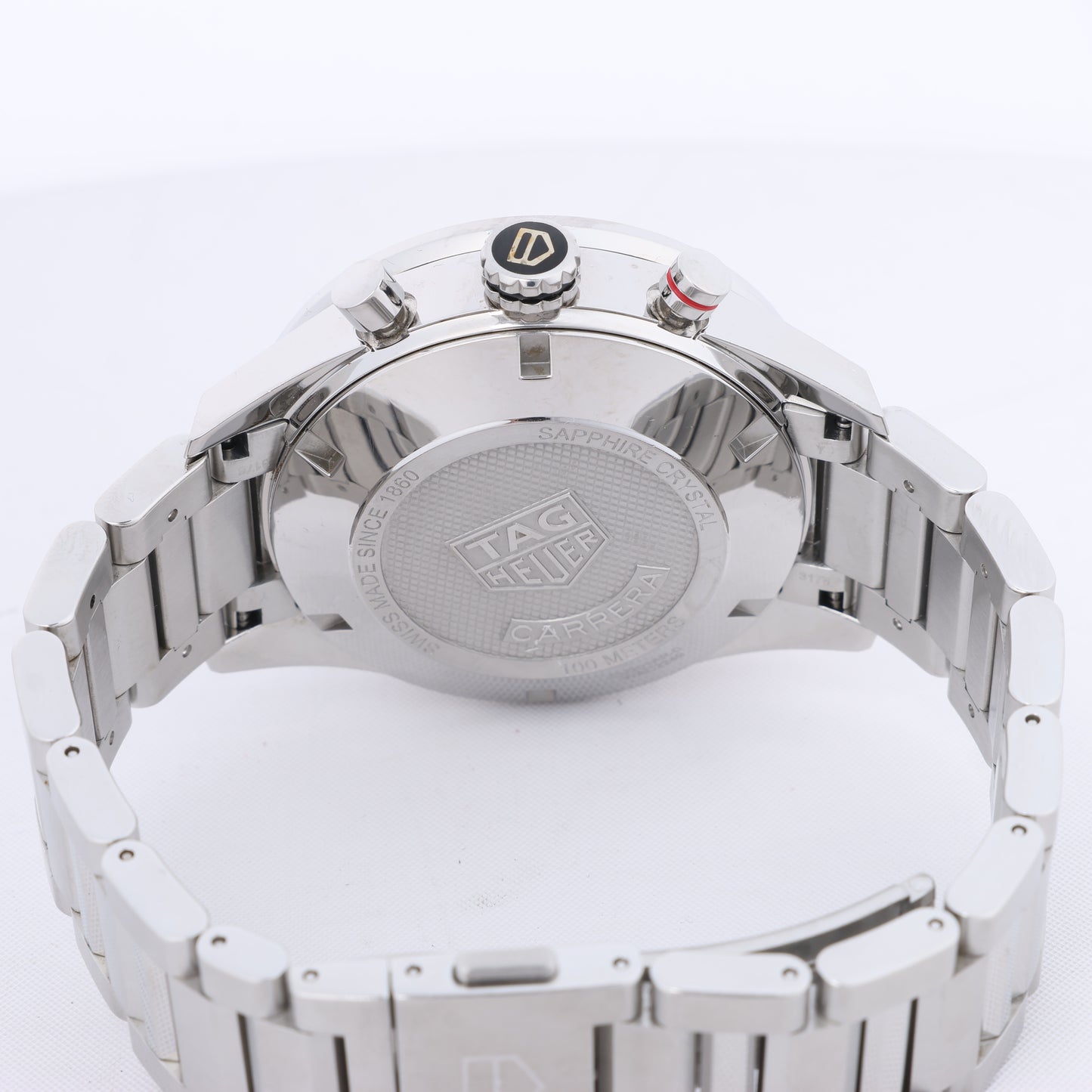 TAG Heuer Carrera CV201AR.BA0715 WAC2249 SS AT Blue-Face Watch