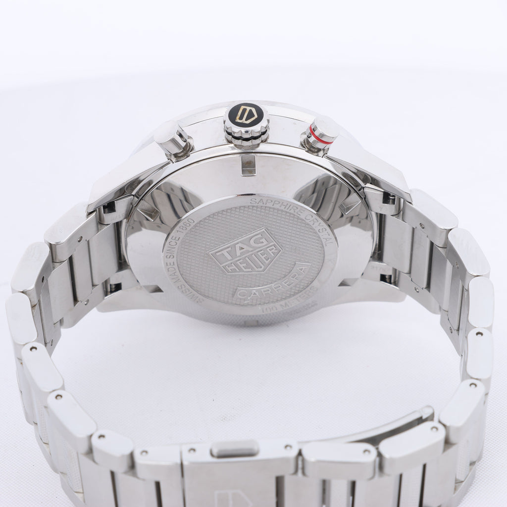 TAG Heuer Carrera CV201AR.BA0715 WAC2249 SS AT Blue-Face Watch