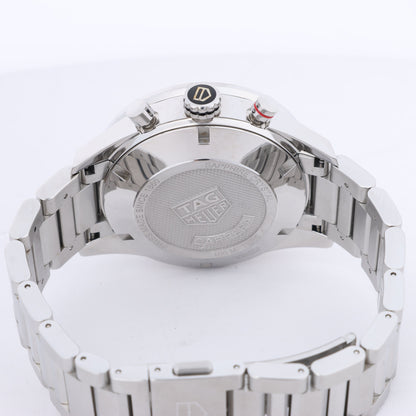 TAG Heuer Carrera CV201AR.BA0715 WAC2249 SS AT Uhr mit blauem Zifferblatt