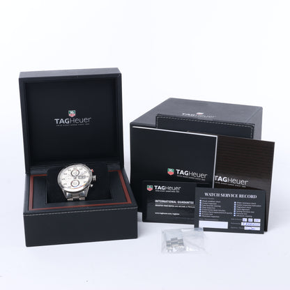 TAG Heuer Carrera CV2A11 RAZ3731 SS AT Silver-Face Watch