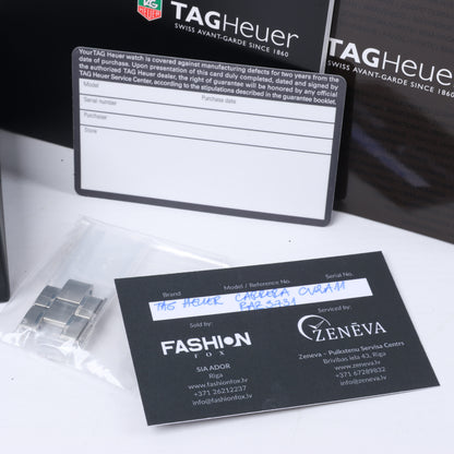 TAG Heuer Carrera CV2A11 RAZ3731 SS AT Silver-Face Watch