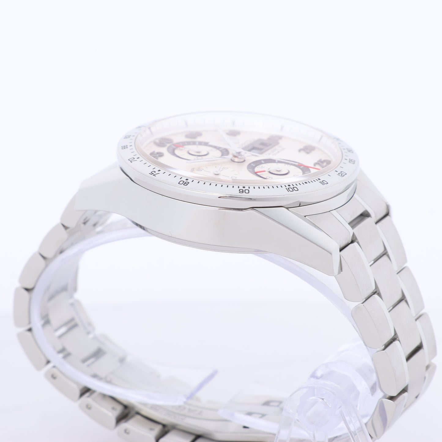 TAG Heuer Carrera CV2A11 RAZ3731 SS AT Silver-Face Watch