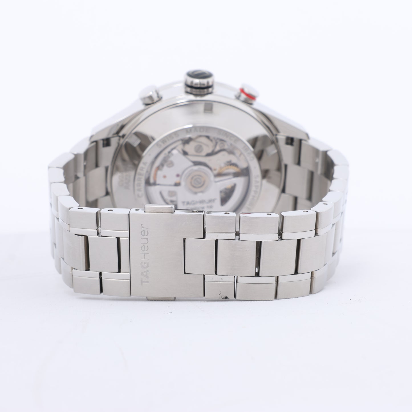TAG Heuer Carrera CV2A11 RAZ3731 SS AT Silver-Face Watch