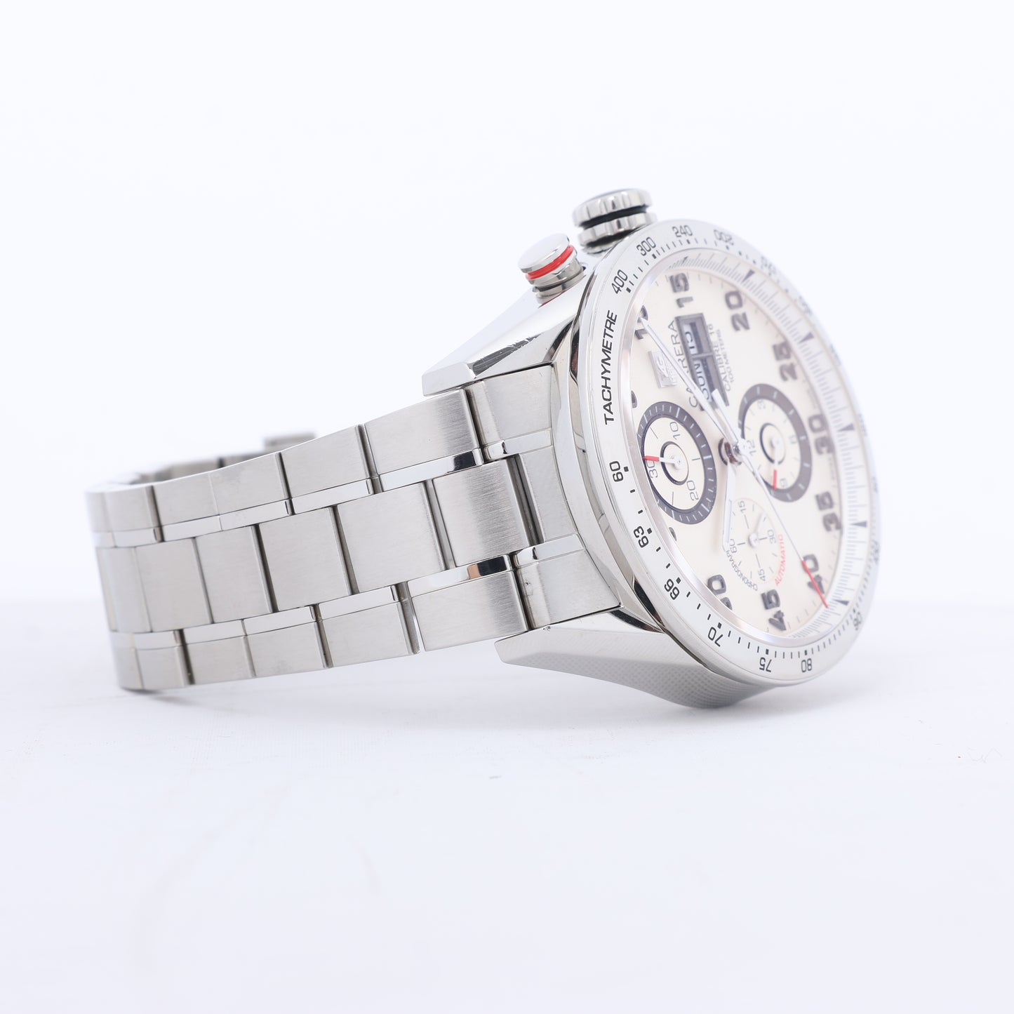TAG Heuer Carrera CV2A11 RAZ3731 SS AT Silver-Face Watch