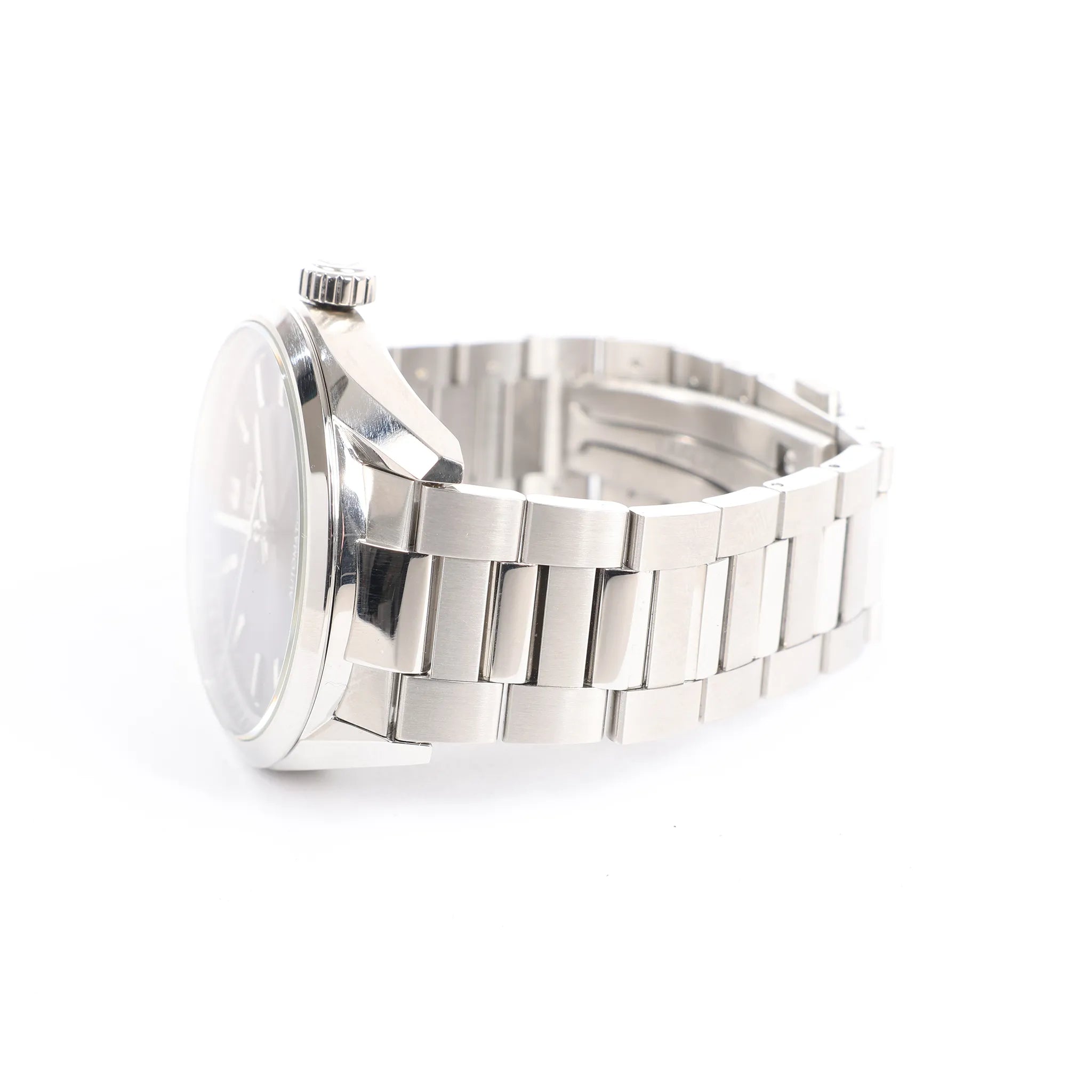 TAG Heuer Carrera Calibre 5  WBN2110 BEG0987 SS AT Watch with Black Dial