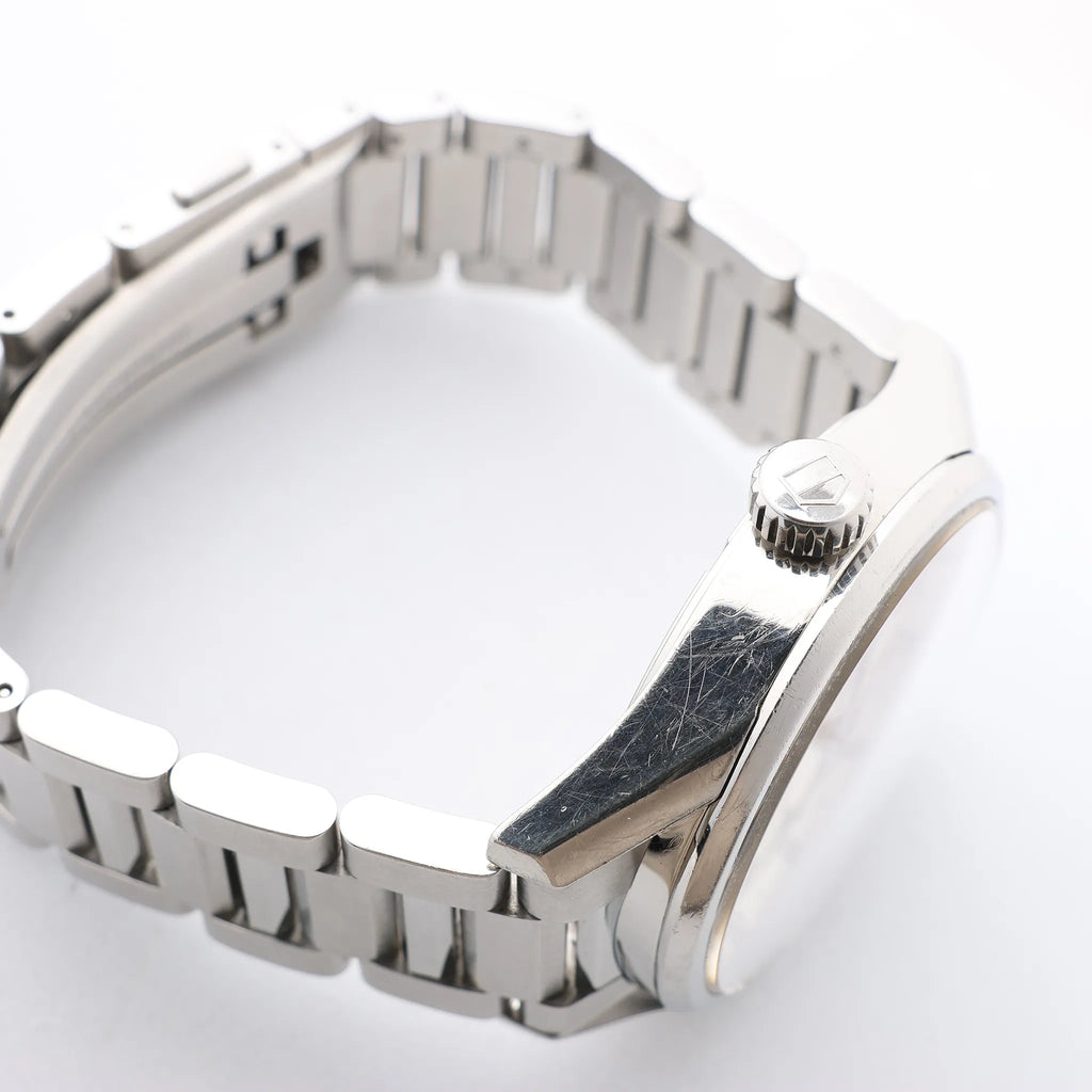 TAG Heuer Carrera Calibre 7 Twin time WAR2011.BA0723 WEC0228 SS AT Silver-Face Watch