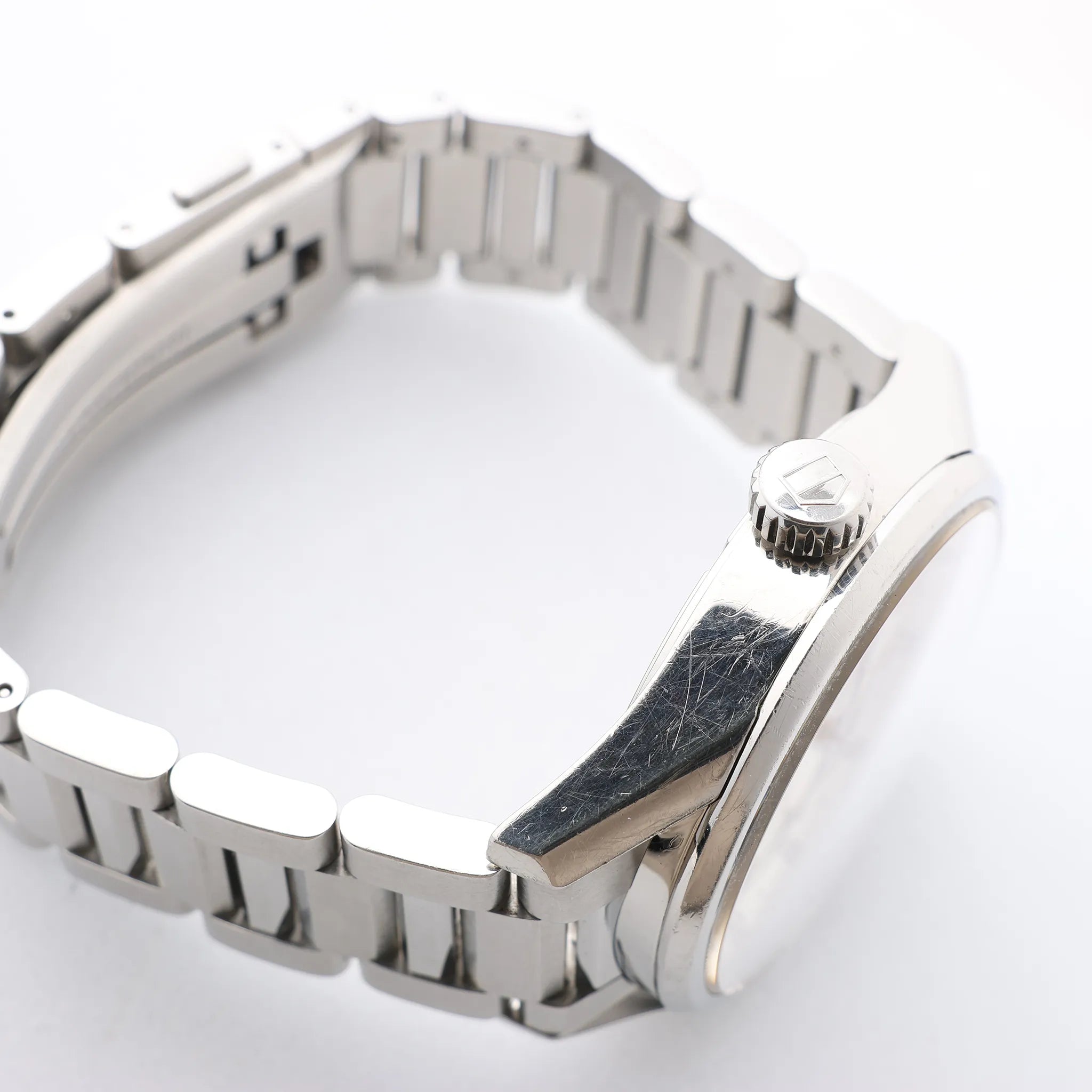 TAG Heuer Carrera Calibre 7 Twin time WAR2011.BA0723 WEC0228 SS AT Silver-Face Watch