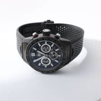 TAG Heuer Carrera Calibre Heuer 02 CBG2A91.FT6173 RTS7665 Carbon SS & Rubber AT Watch with Black Skeleton Dial