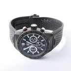 TAG Heuer Carrera Calibre Heuer 02 CBG2A91.FT6173 RTS7665 Carbon SS & Rubber AT Watch with Black Skeleton Dial