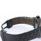 TAG Heuer Carrera Delevingne Editions WAR101A WWM4561 SS x Leather QZ Watch with Gray Dial