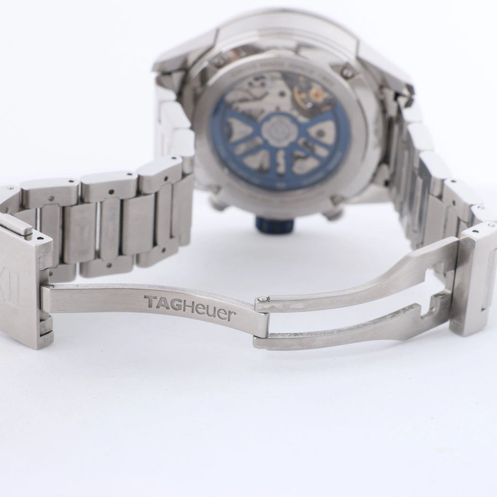 TAG Heuer Carrera Heuer 02 CBG2019 WMJ3919 SS AT Skeleton Black Dial Watch