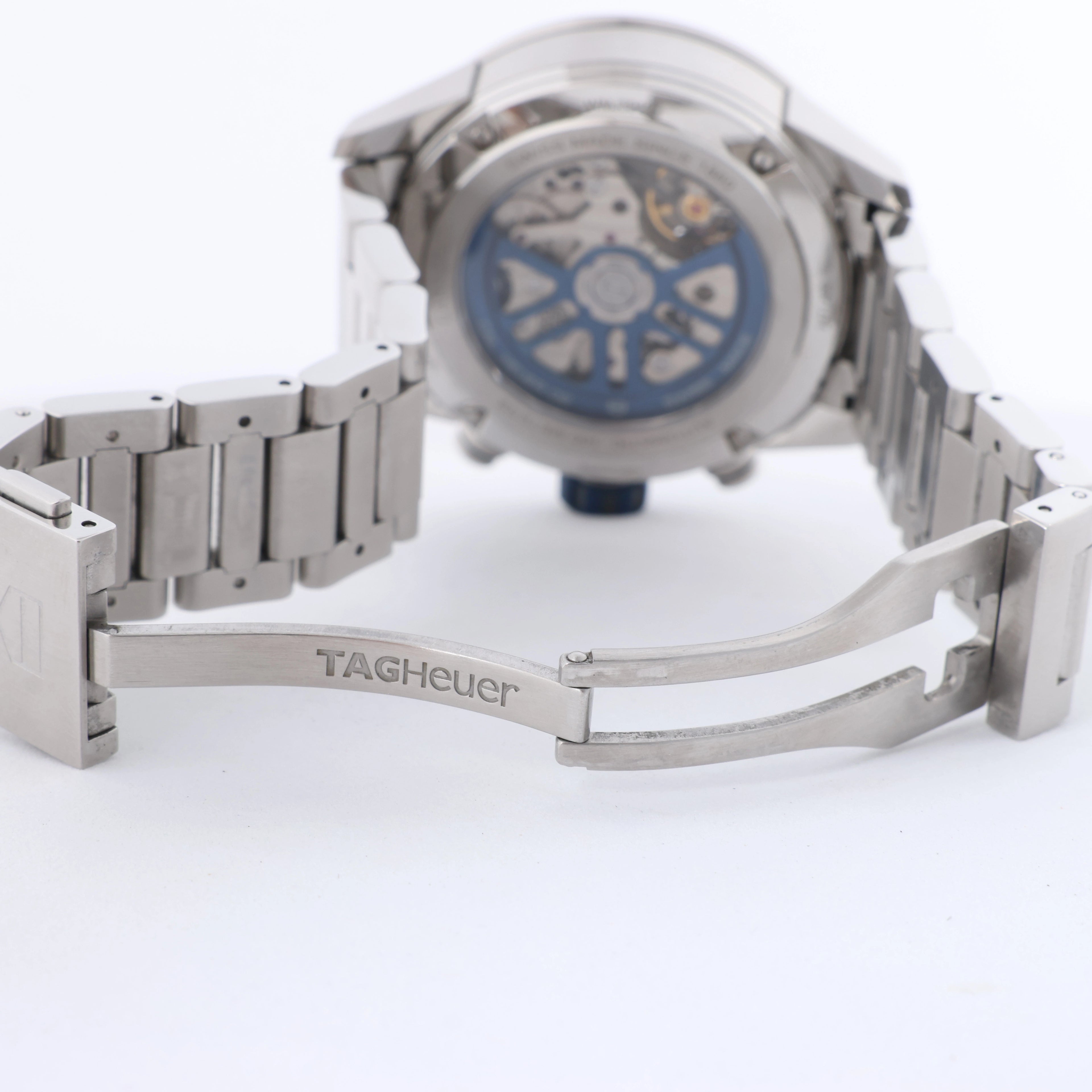 TAG Heuer Carrera Heuer 02 CBG2019 WMJ3919 SS AT Skeleton Black Dial Watch
