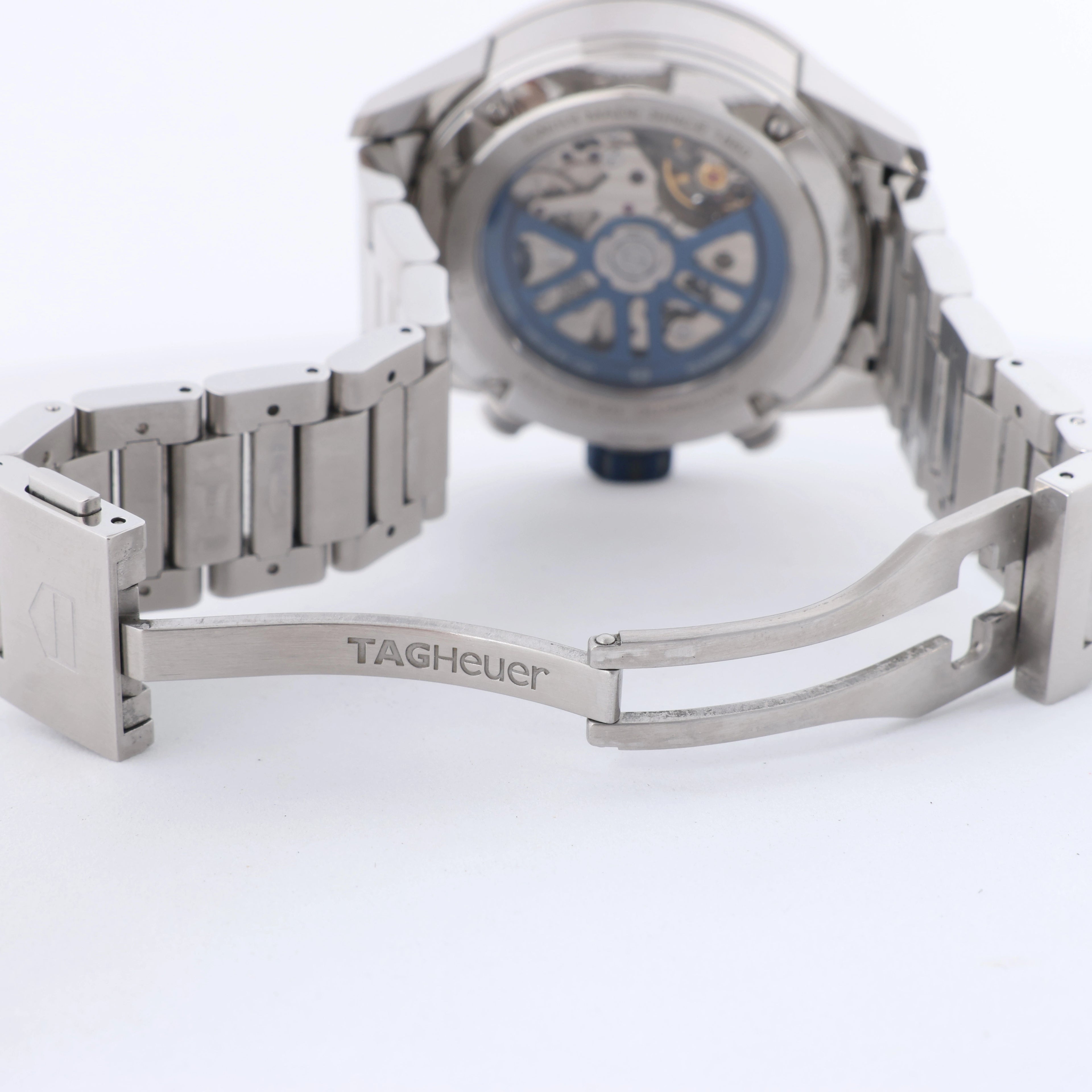 TAG Heuer Carrera Heuer 02 CBG2019 WMJ3919 SS AT Skeleton Black Dial Watch