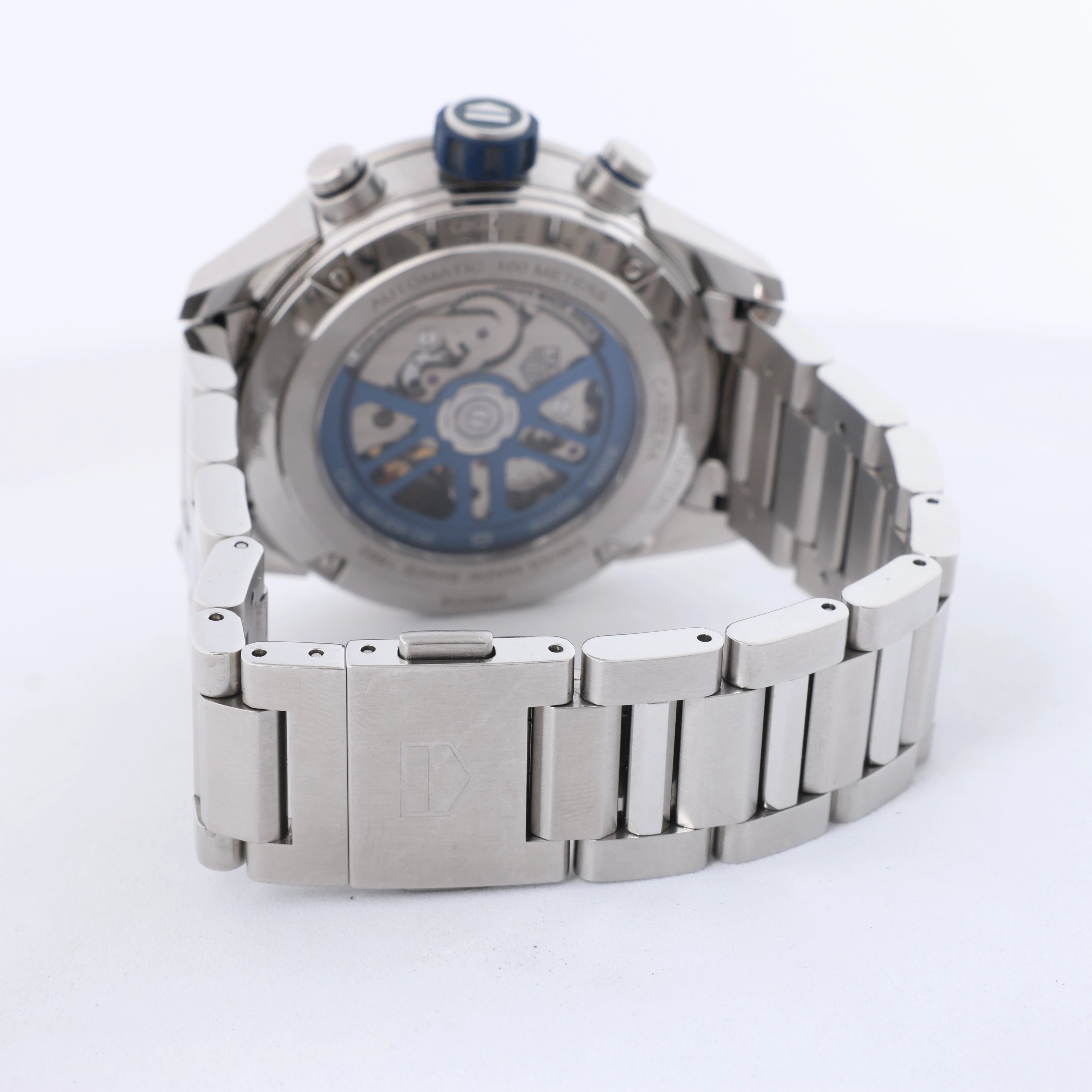 TAG Heuer Carrera Heuer 02 CBG2019 WMJ3919 SS AT Skeleton Black Dial Watch