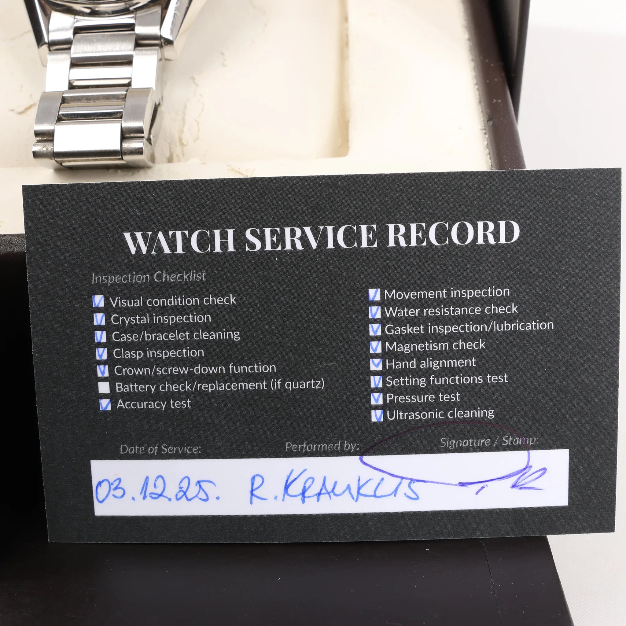 TAG Heuer Carrera WAR211C.BA0782 WEX0802 SS AT Watch with Gray Dial