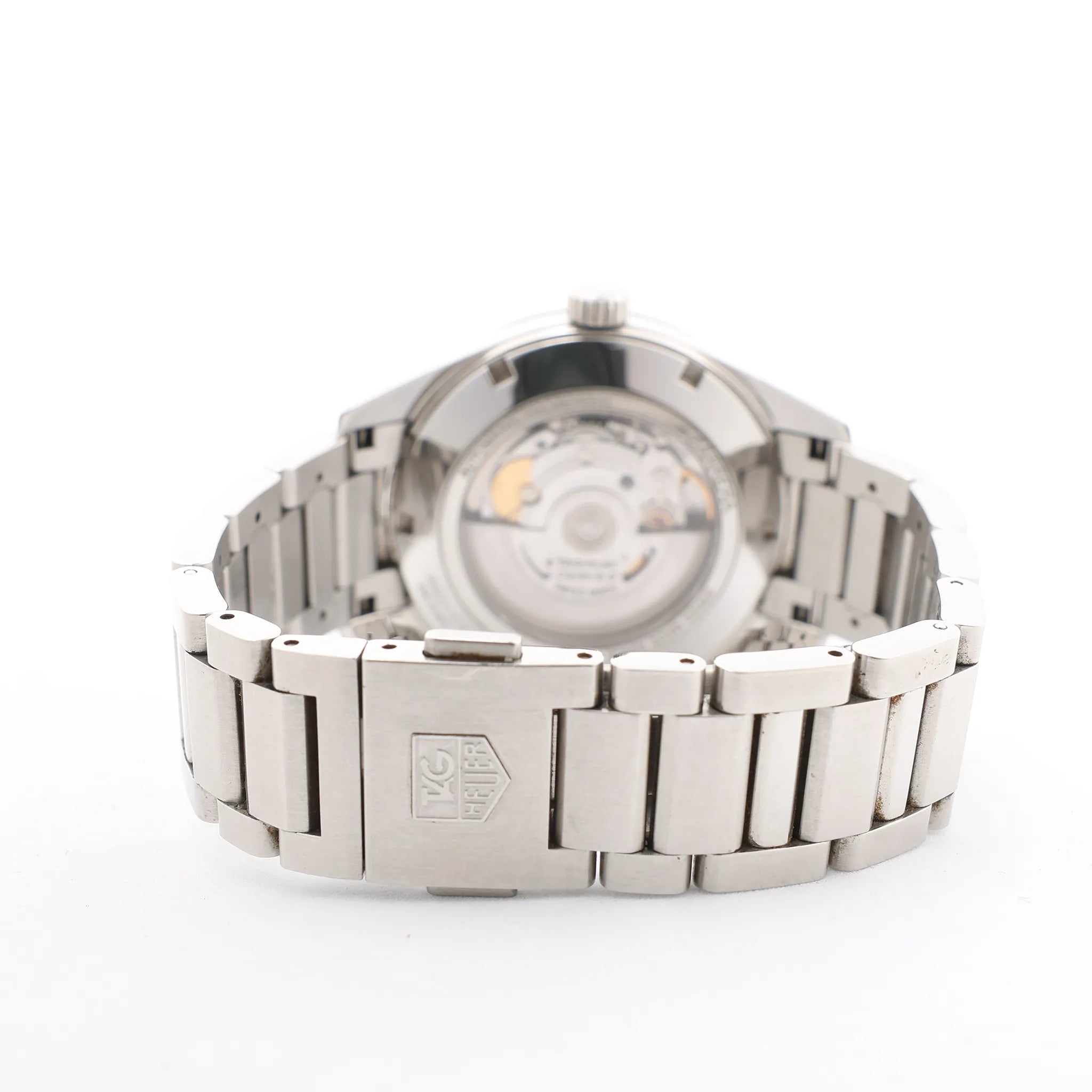TAG Heuer Carrera WAR211C.BA0782 WEX0802 SS AT Watch with Gray Dial