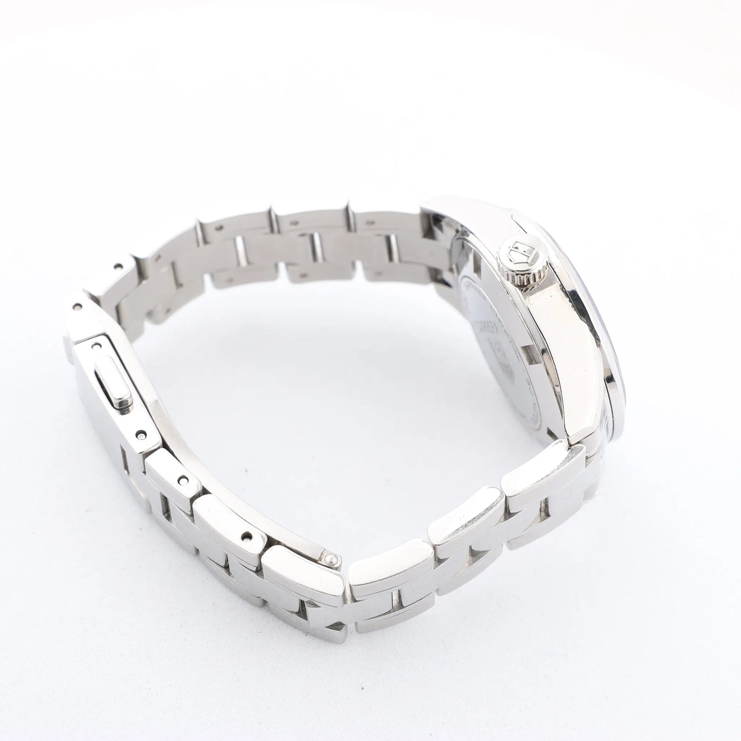 TAG Heuer Carrera WV1410 RUP0239 SS QZ Uhr mit schwarzem Zifferblatt