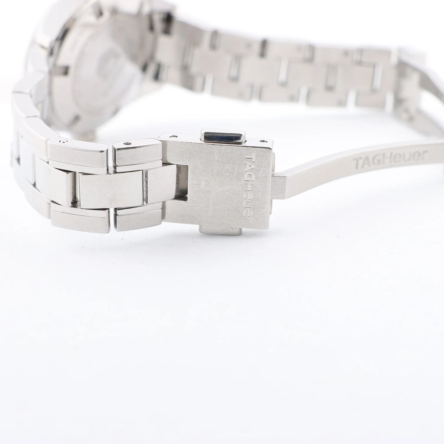 TAG Heuer Carrera WV1410 RUP0239 SS QZ Uhr mit schwarzem Zifferblatt