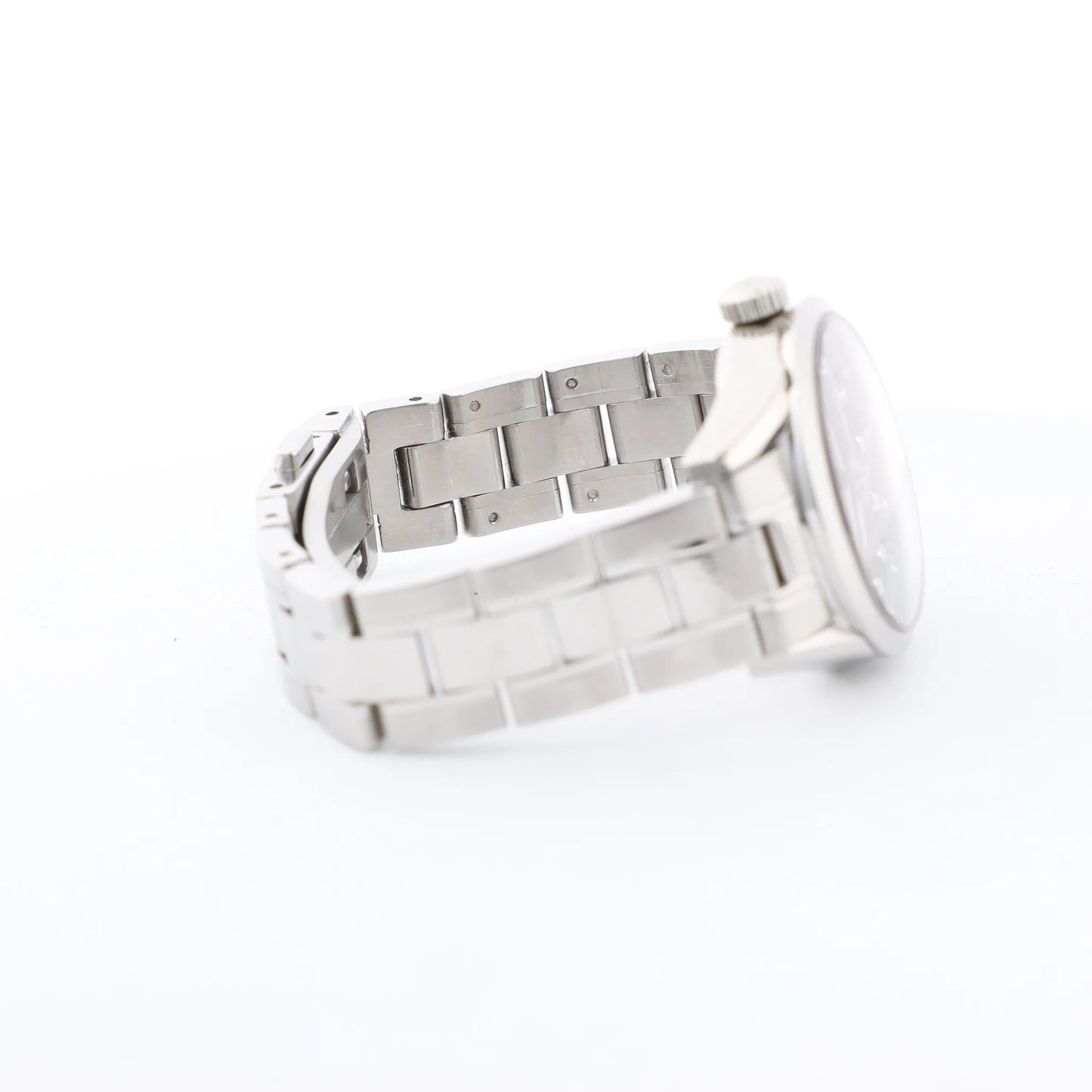 TAG Heuer Carrera WV1410 RUP0239 SS QZ Uhr mit schwarzem Zifferblatt