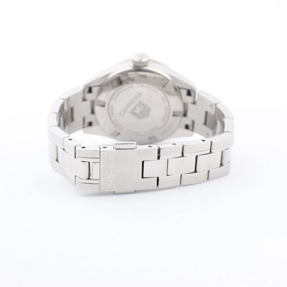 TAG Heuer Carrera WV1410 RUP0239 SS QZ Uhr mit schwarzem Zifferblatt