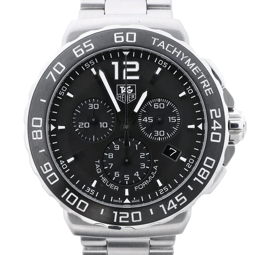 TAG Heuer Formula 1 CAU1115 EAH5110 SS QZ Watch with Gray Dial